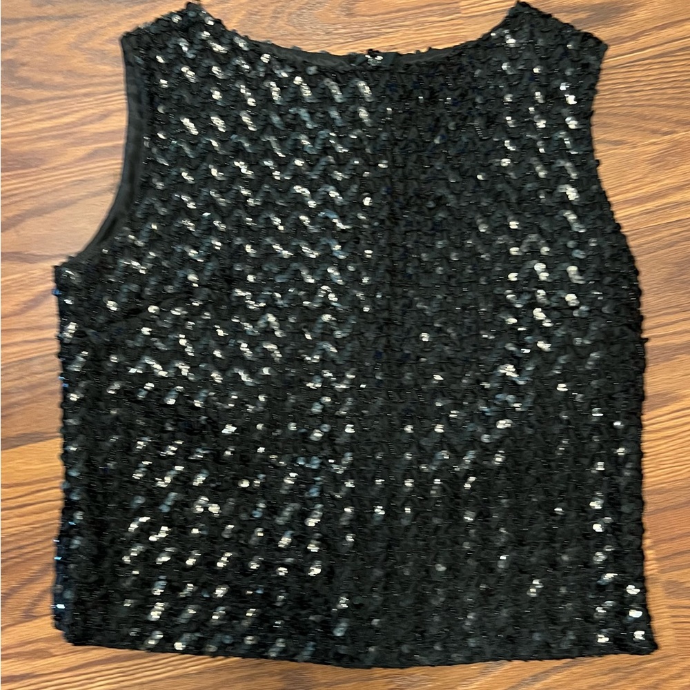 Vintage Beaded & Sequin Top